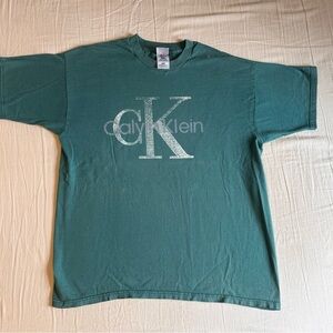 Calvin Klein Green Logo T-Shirt